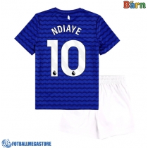 Fotballdrakt Barn Everton Iliman Ndiaye #10 Hjemmedraktsett 2025-26 Kortermet (+ Korte bukser)